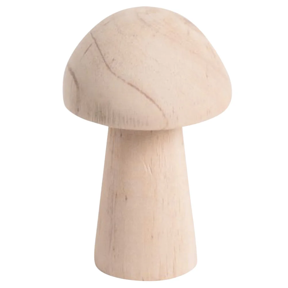 Орнамент из деревянных грибов, пустой незаконченный декор из грибов, белый эмбрион из деревянных грибов, граффити ручной работы, домашний декор Изображение 5