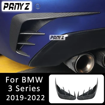 ABS Для BMW 3 Серии G20 320e 330e 318i 320i 325i 330i 340i 2019-2022 Вентиляционное Отверстие Заднего Бампера M Performance Боковой Сплиттер 1