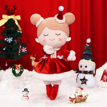 OUOZZZ Рождественские плюшевые игрушки Куклы для девочек, мягкая тряпичная кукла, кукла-Реборн, Рождественский декор, украшение в подарок, 15 дюймов 1