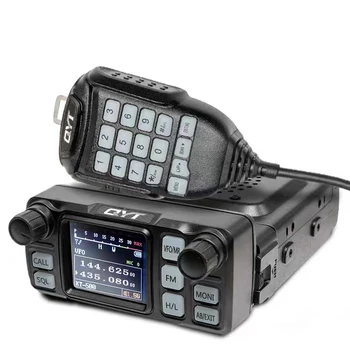 QYT KT-5000 Автомобильное Радио С Отдельной Панелью 25 Вт 10 КМ УКВ Двухдиапазонный VOX Mini Color FM Мобильная Рация Self Drive Tour 1