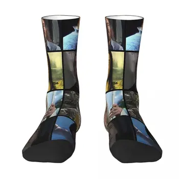 Скидка 1 пара стильных стеклянных шелковых носков перспективные эластичные женские носки ультратонкие стеклянные шелковые носки-трубочки > Нижнее белье < Mir-kp.ru 11