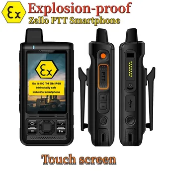 Взрывозащищенный Мобильный телефон B8000-Ex IP68 Zello PTT Walkie Talkie 1G + 8G Домофон 2.4 