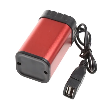 Водонепроницаемый выход USB 5 В Портативный держатель зарядного устройства 4X AA Power Bank Чехол коробка 1