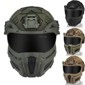 Военный БЫСТРЫЙ Шлем Наружные Тактические Игровые Шлемы Wargame Cs Для Пейнтбола Защита Головы Многофункциональное Оборудование Шлемы