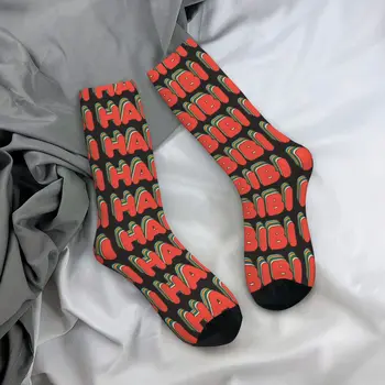Зимние теплые носки унисекс в стиле Ретро, арабские носки Хабиби, нескользящие спортивные носки