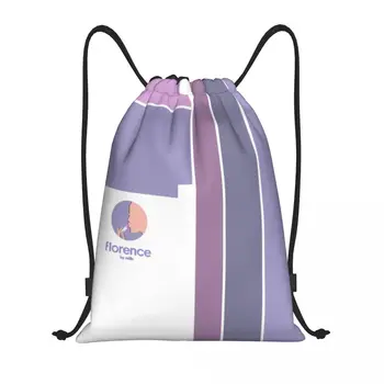 Изготовленные на заказ сумки-рюкзаки Florence By Mills на шнурке для мужчин и женщин, легкие спортивные сумки для занятий в тренажерном зале, сумки для йоги 1