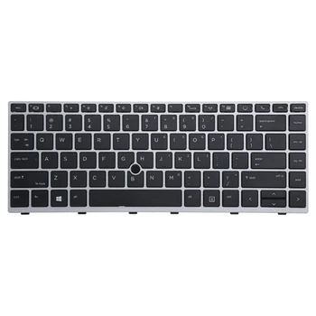 Клавиатура ноутбука Американская версия Английский для ноутбуков HP EliteBook 840 846 745