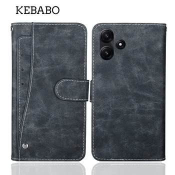 Кожаный Бумажник Для Xiaomi Poco M6 Pro Case 6,79 