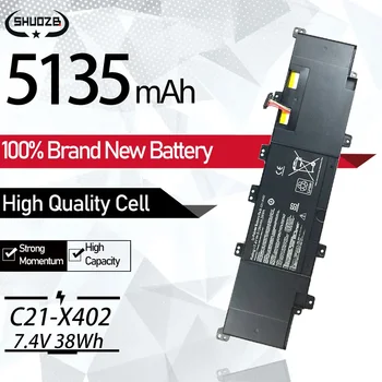 Новый Аккумулятор для ноутбука C21-X402 ASUS VivoBook S300 S400 S400C S400CA S400E серии X402 X402C X402CA 7,4 V 38Wh 5135mAh SHUOZB