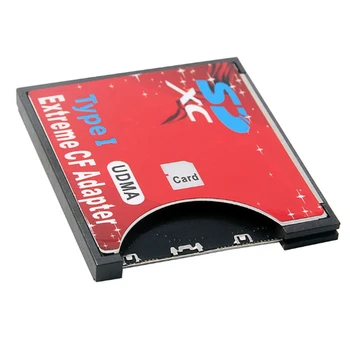 Новый Чехол для карт SD-CF Поддерживает Беспроводной WIFI Адаптер SD-карты Type I Для Зеркальной камеры Красного Цвета 1