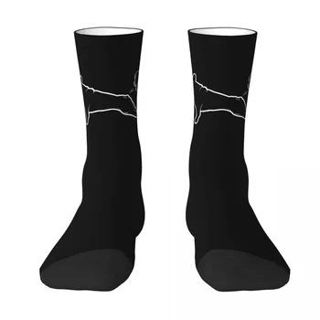 Носки для йоги с французскими бульдогами, супер мягкие чулки Harajuku, всесезонные носки, аксессуары для подарка на день рождения унисекс 1