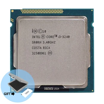 оригинальный Двухъядерный процессор Intel I3 3240 с частотой 3,4 ГГц LGA 1155 TDP 55 Вт 3 МБ Кэш-памяти i3-3240 1