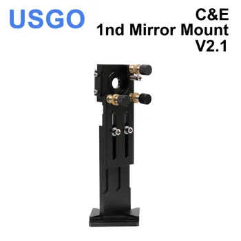 Серия USGO C: Co2-лазерное зеркало с первым отражением, опора для крепления 25 мм, Интегративный держатель для станка для лазерной гравировки и резки 1