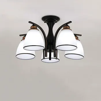 Скидка Современный подвесной светильник sofity led, китайский креативный дизайн простоты, золотая потолочная люстра для домашнего чайного домика, столовой > Потолочные светильники и вентиляторы < Mir-kp.ru 11