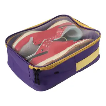 Сумка для кроссовок и обуви Сумка для хранения футбольной тренировочной обуви на молнии с ручкой, Багажная сумка для обуви для путешествий, сумка для упаковки обуви для