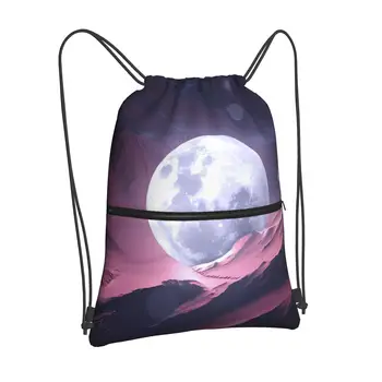 Сумки Fallen Moon, рюкзаки, тканевая сумка для женщин, мужская сумка для соревнований, сумка для йоги, сумка для покупок, мультфильм большой емкости 1