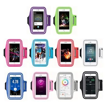 5-7-дюймовая повязка для мобильного телефона, бег, спорт на открытом воздухе, держатель для смартфона, сумка для Samsung Xiaomi iPhone 2