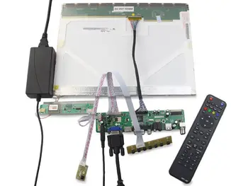 TV56 AV VGA USB TV LCD LED комплект платы контроллера 30pin DIY Для LP154WX4 (TL) (A1)/LP154WX4-TLA2 1280X800 15,4 