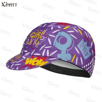 XIMATT Новые фиолетовые велосипедные мужские кепки из полиэстера, быстросохнущие Ретро дышащие Летние спортивные велосипедные шляпы 2