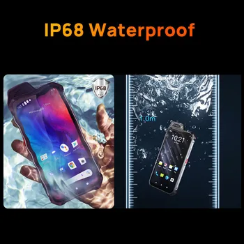 YYHC W888 OEM Водонепроницаемый IP68 Взрывозащищенный Смартфон 3G и 4G Мобильный Телефон Android Smart Прочный Мобильный Телефон С NFC PoC PTT 2
