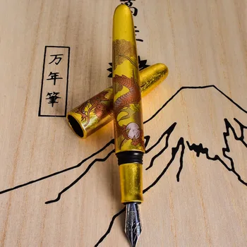 Авторучка Wancher Dream Pen Rising Sun Dragon Лак / Urushi / Maki-e / Чернильная ручка ручной работы для письма 2