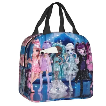 Высококачественные термоизолированные сумки для ланча Женские Сумки для ланча из аниме-мультфильма для детей, школьников, коробка для Бенто 2