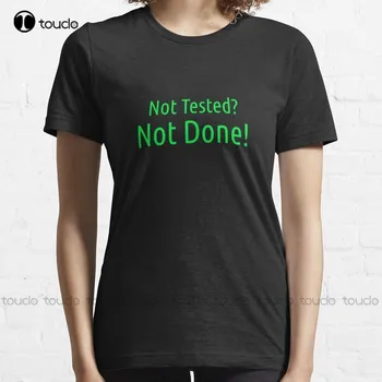 Не тестировалось, Не сделано, Крутая Классическая футболка Qa Engineer, Женская футболка, Уличная Простая Повседневная футболка Vintag, Gd, Хип-Хоп, Xs-5Xl, Унисекс 2
