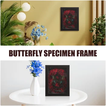 Образец бабочки в рамке Рамка для фотографий с бабочками Домашний декор Украшение с бабочками 2