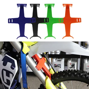 Пластиковая опора вилки мотоцикла для мотокросса Dirt Bike, защитная накладка для защиты вилки при транспортировке 2