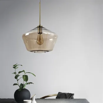 Подвесные светильники SAMAN Nordic, светодиодные современные простые декоративные лампы для домашней столовой, бара 2