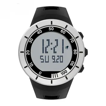 Светодиодный цифровой дисплей, водонепроницаемые многофункциональные спортивные часы для мужчин, каучуковый ремешок, спортивные часы Reloj Hombre 2