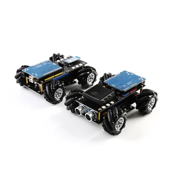 Стартовый набор Smart Robot Для Программирования Arduino Mecanum Колесный Автомобильный комплект Smart Car Kit для DIY Education Robot Car Kit 2