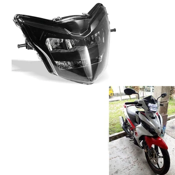 Фара мотоцикла Прозрачная Передняя лампа Головного света Гнездо лампы для YAMAHA LC135 V2 V6 2