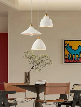 Японский Дизайнерский ресторан Wabi-sabi Подвесные светильники ручной работы LED E27 Прикроватная тумбочка для спальни Подвесной светильник для кухни и столовой 2