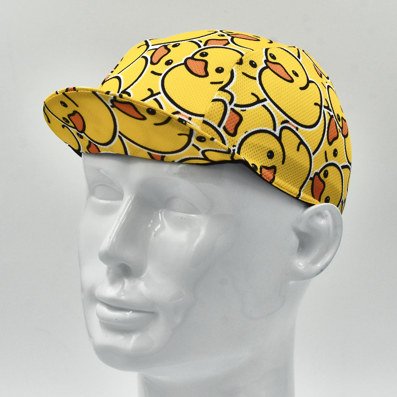 Велосипедная кепка Little Yellow Duck, цветная велосипедная кепка, кепка для бега, спортивная кепка на открытом воздухе Изображение 1