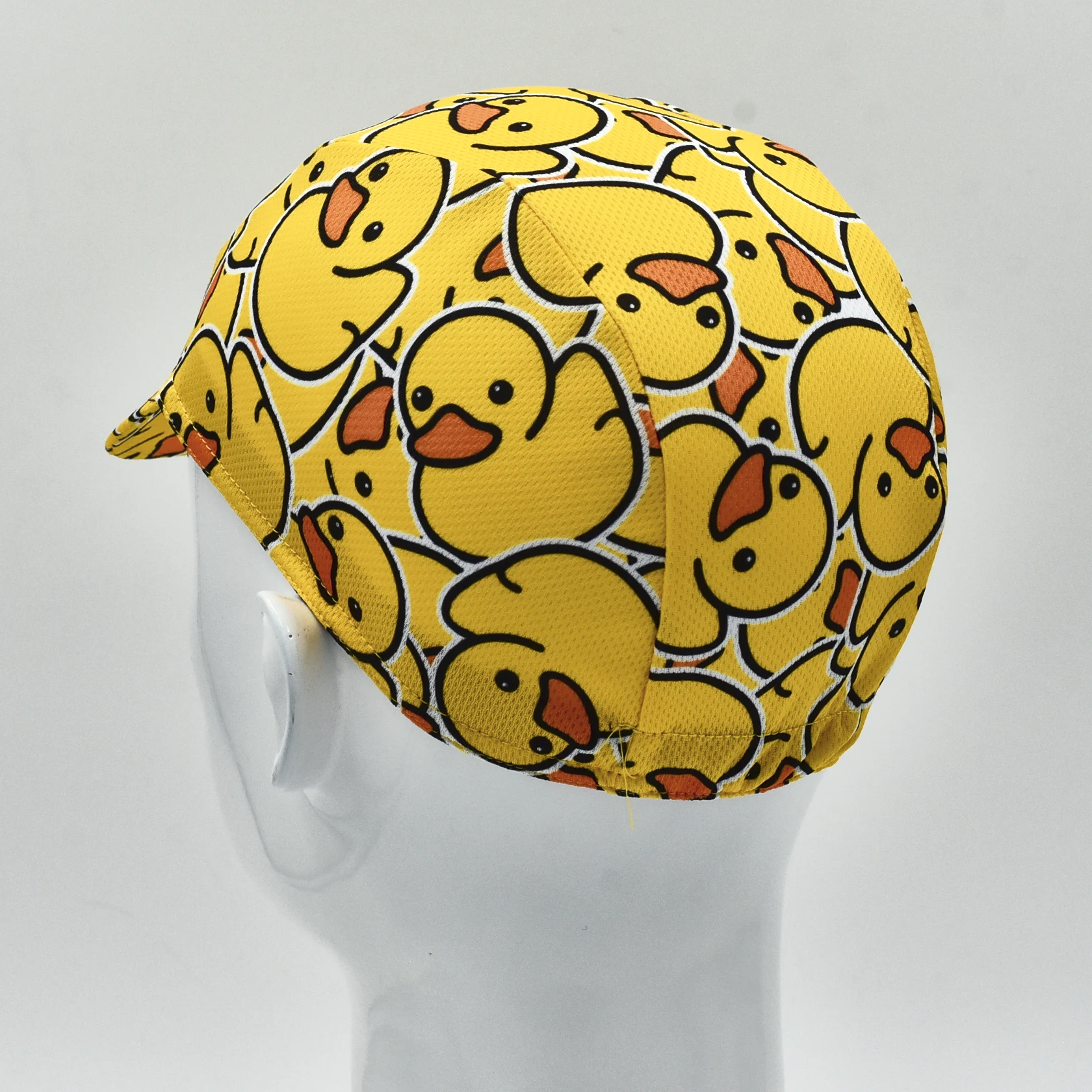 Велосипедная кепка Little Yellow Duck, цветная велосипедная кепка, кепка для бега, спортивная кепка на открытом воздухе Изображение 2