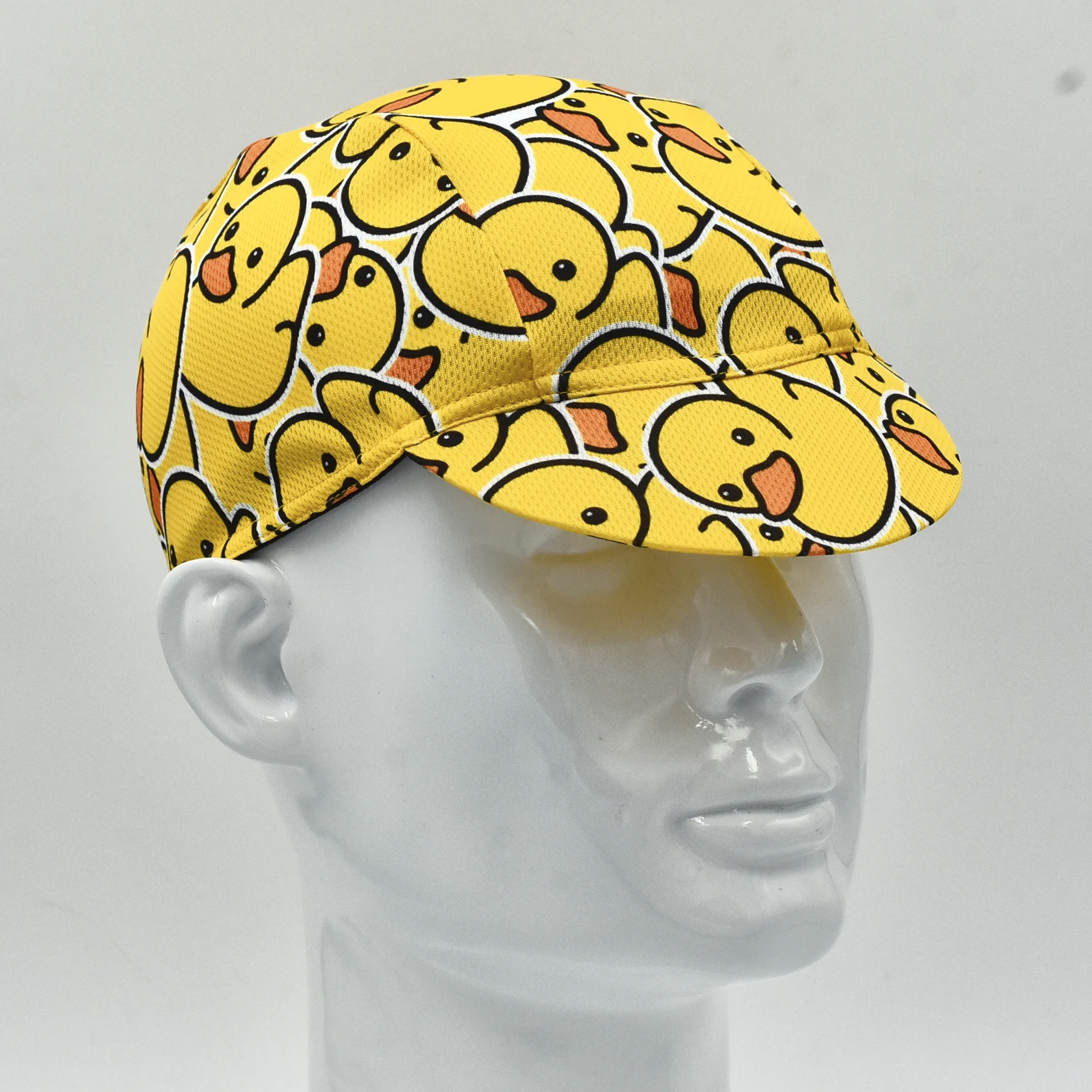 Велосипедная кепка Little Yellow Duck, цветная велосипедная кепка, кепка для бега, спортивная кепка на открытом воздухе Изображение 3