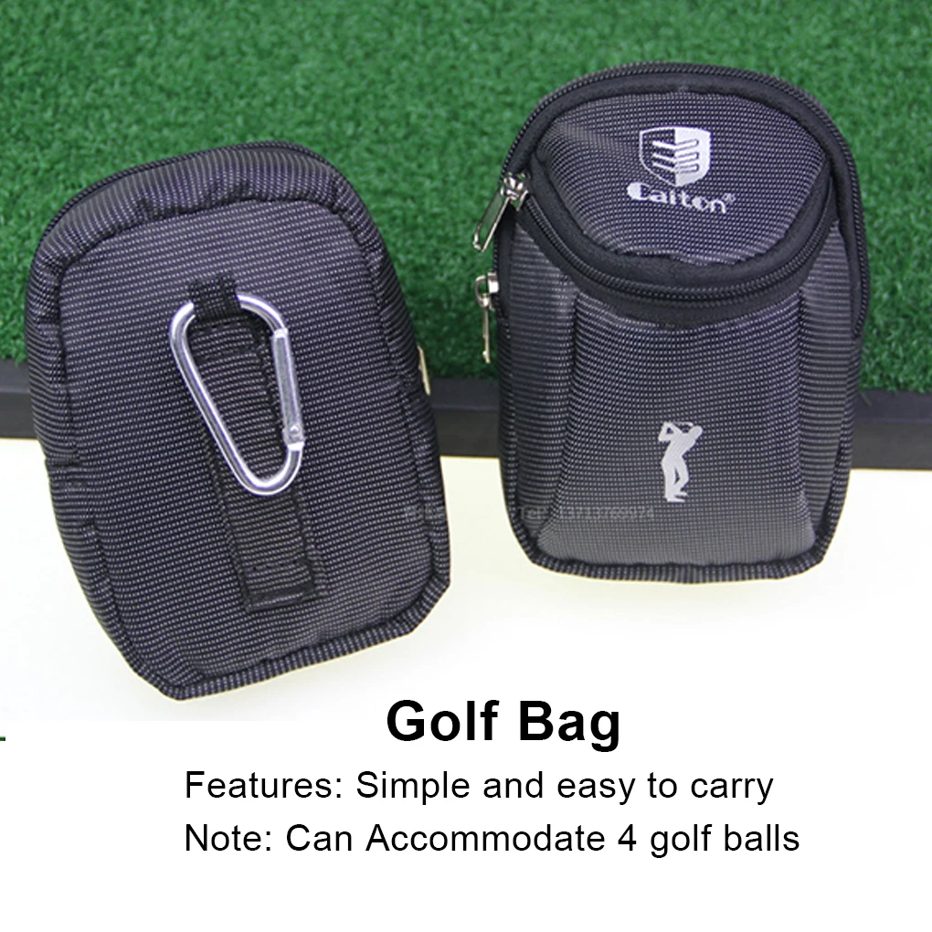Органайзер для сумки для гольфа, износостойкие спортивные детали, простые стильные портативные поясные сумки, практичные сумки для хранения спортивных аксессуаров. Изображение 4