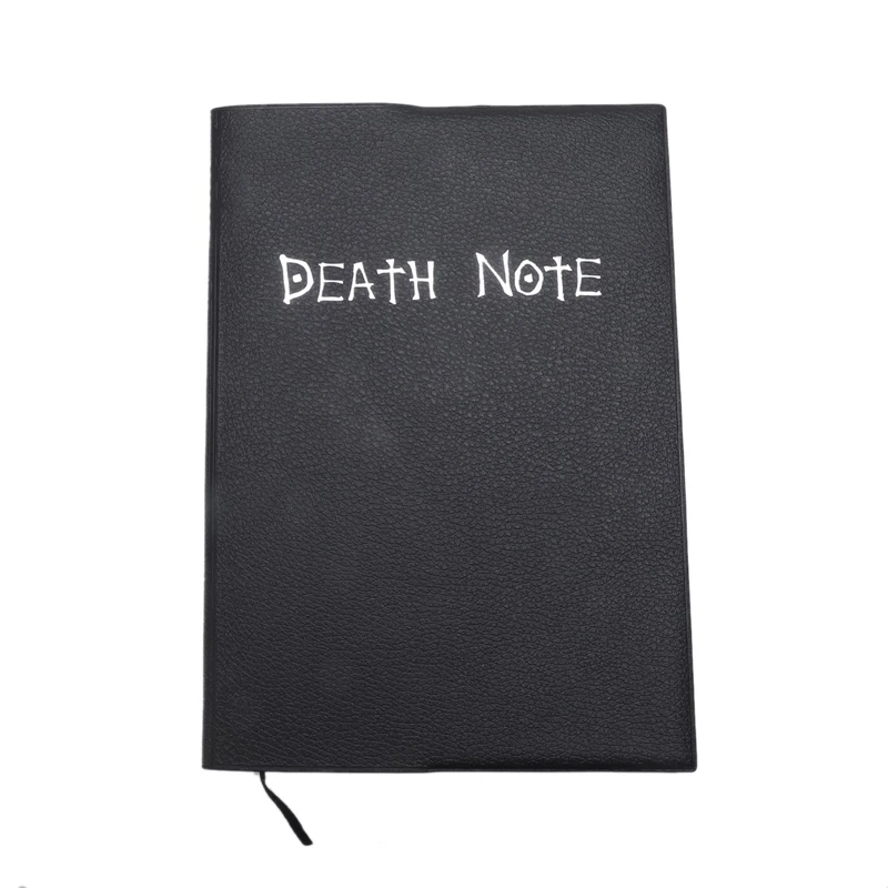 2X Модная тетрадь для косплея в стиле аниме Death Note, новый школьный большой дневник для записей 20,5 см X 14,5 см Изображение 4