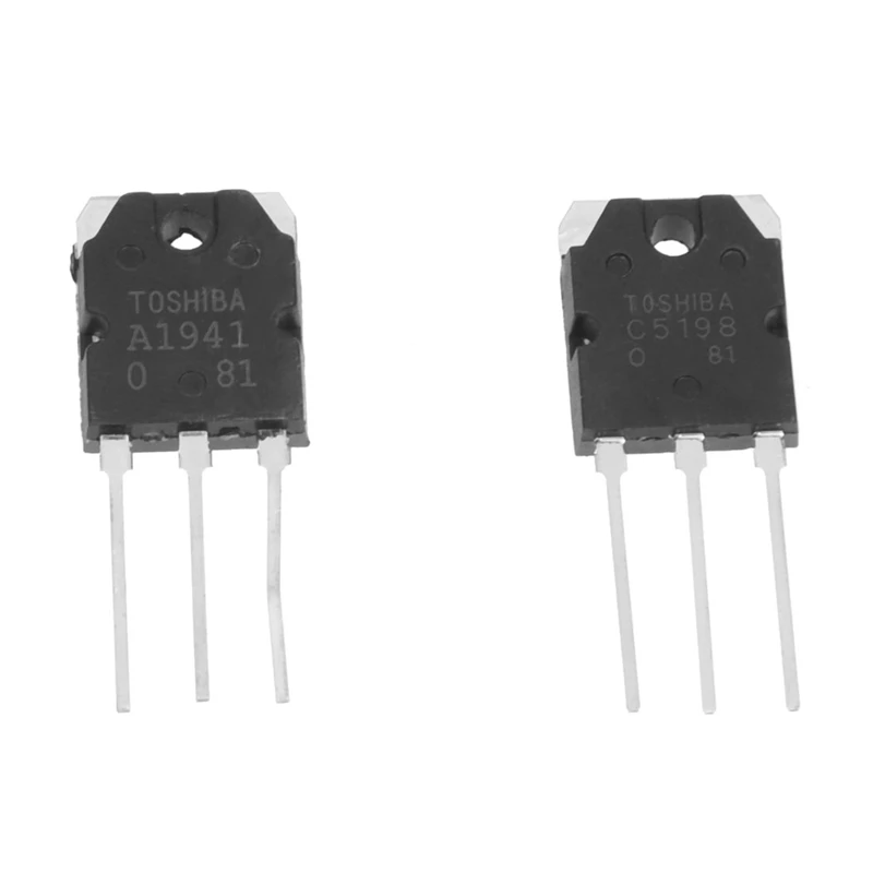 4 пары A1941 + C5198 Кремниевый транзистор с усилителем мощности 10A 200V Изображение 3