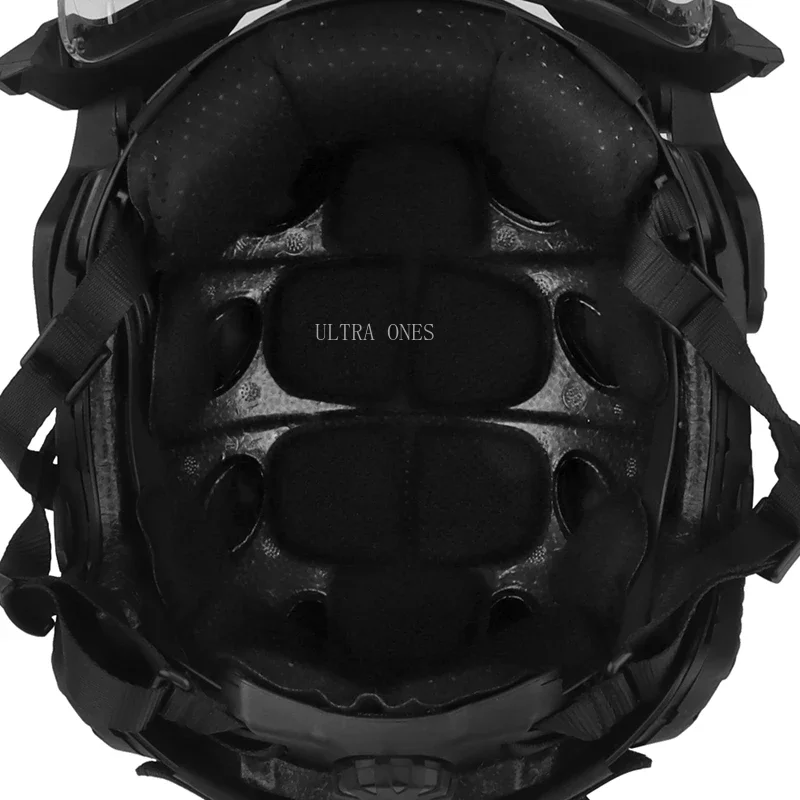 Военный БЫСТРЫЙ Шлем Наружные Тактические Игровые Шлемы Wargame Cs Для Пейнтбола Защита Головы Многофункциональное Оборудование Шлемы Изображение 5