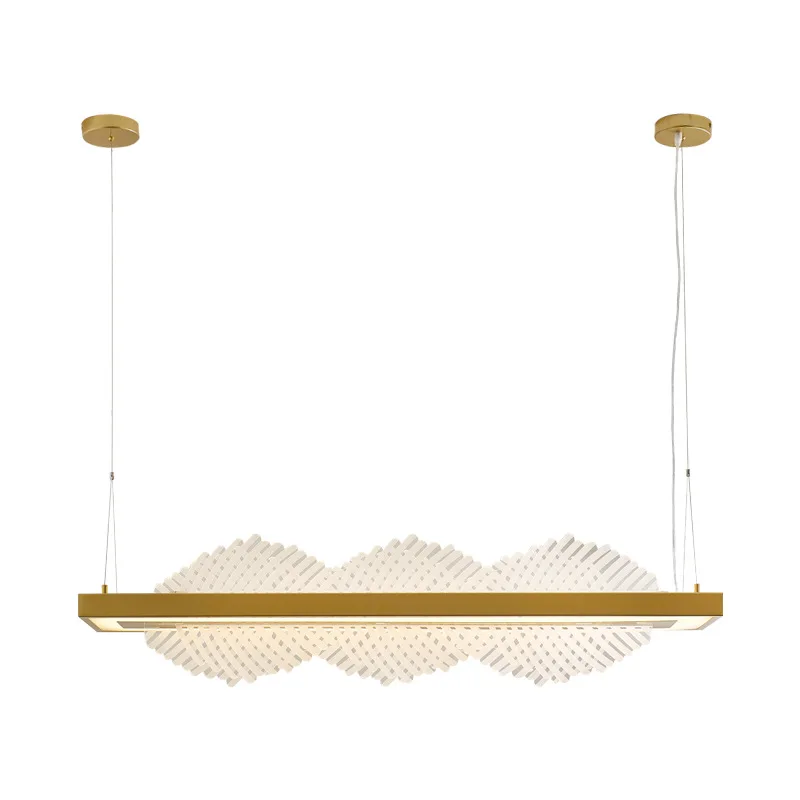 Современный подвесной светильник SOFITY LED, китайский Креативный дизайн Простоты, Золотая потолочная люстра для домашнего Чайного домика, столовой Изображение 4