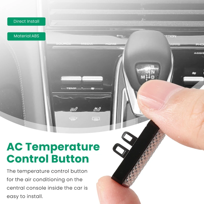 Замена кнопки регулировки температуры переменного тока на внутренней центральной консоли автомобиля для Porsche Panamera 2017-2021 Изображение 3